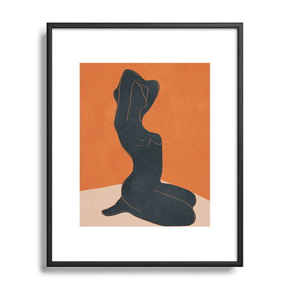 Abstract Nude IV Framed Art Print Gallery Image 82