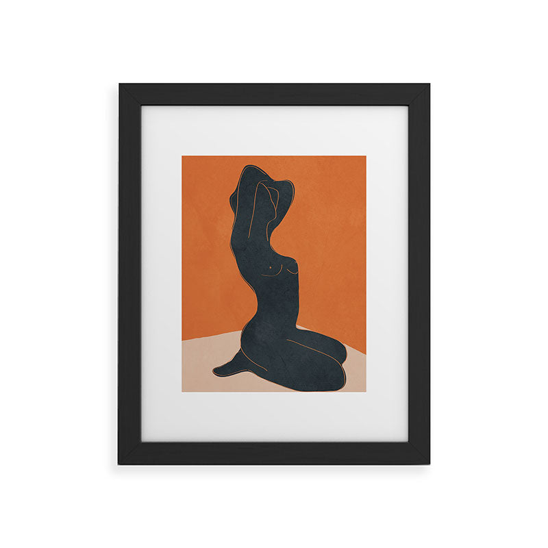 Abstract Nude IV Framed Art Print Gallery Image 29