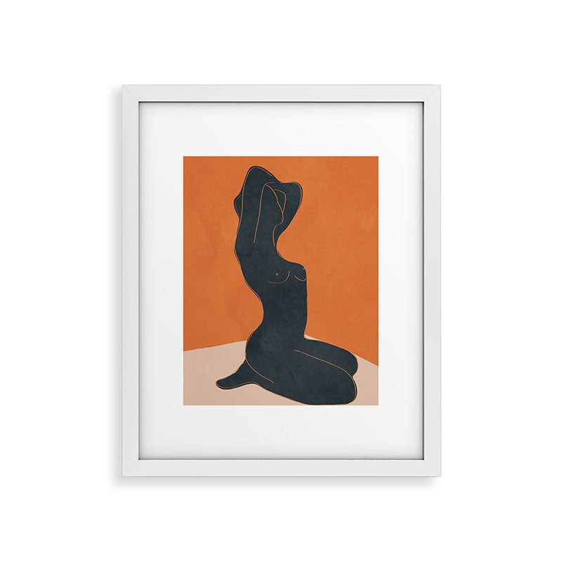 Abstract Nude IV Framed Art Print Gallery Image 26