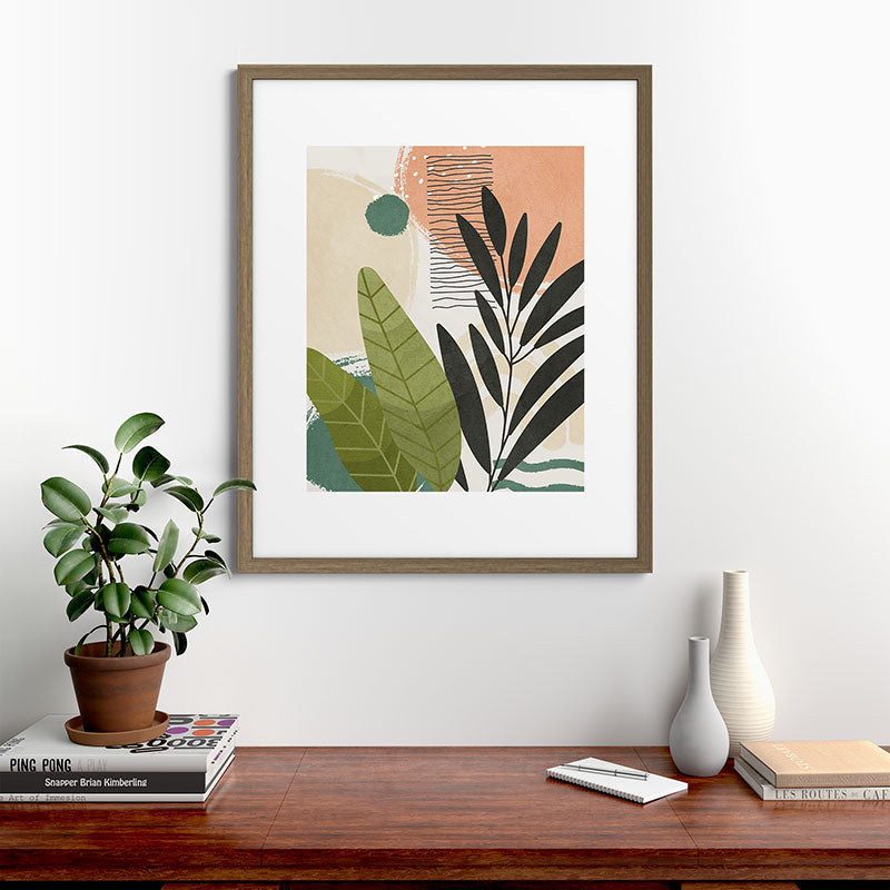Elegant Shapes 28 Framed Art Print Gallery Image 42