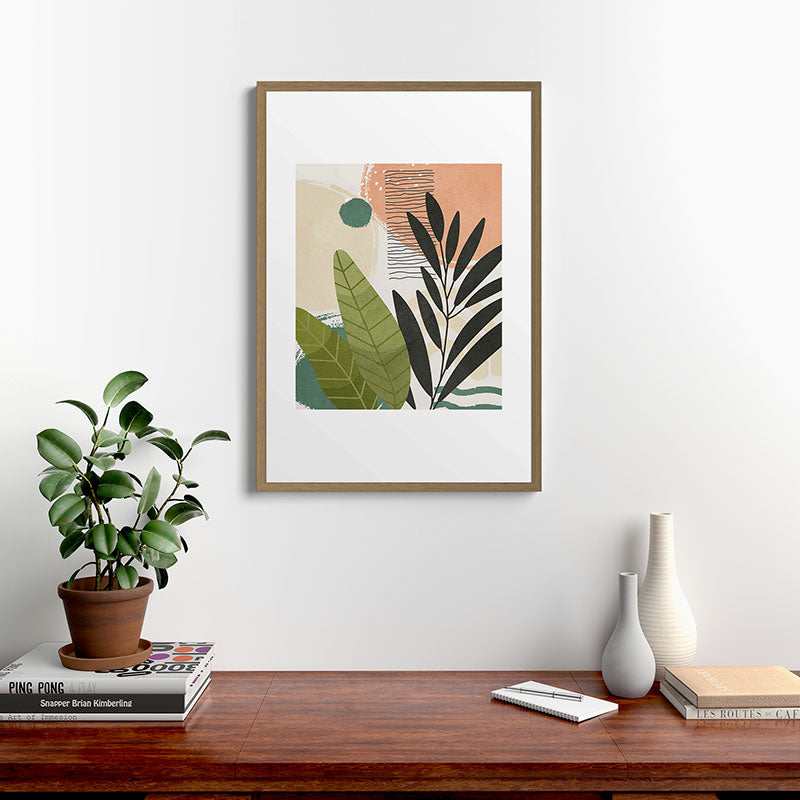Elegant Shapes 28 Framed Art Print Gallery Image 13