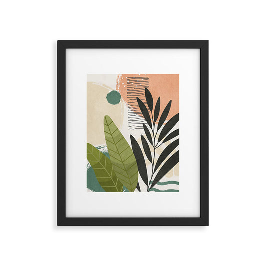 Elegant Shapes 28 Framed Art Print Gallery Image 2