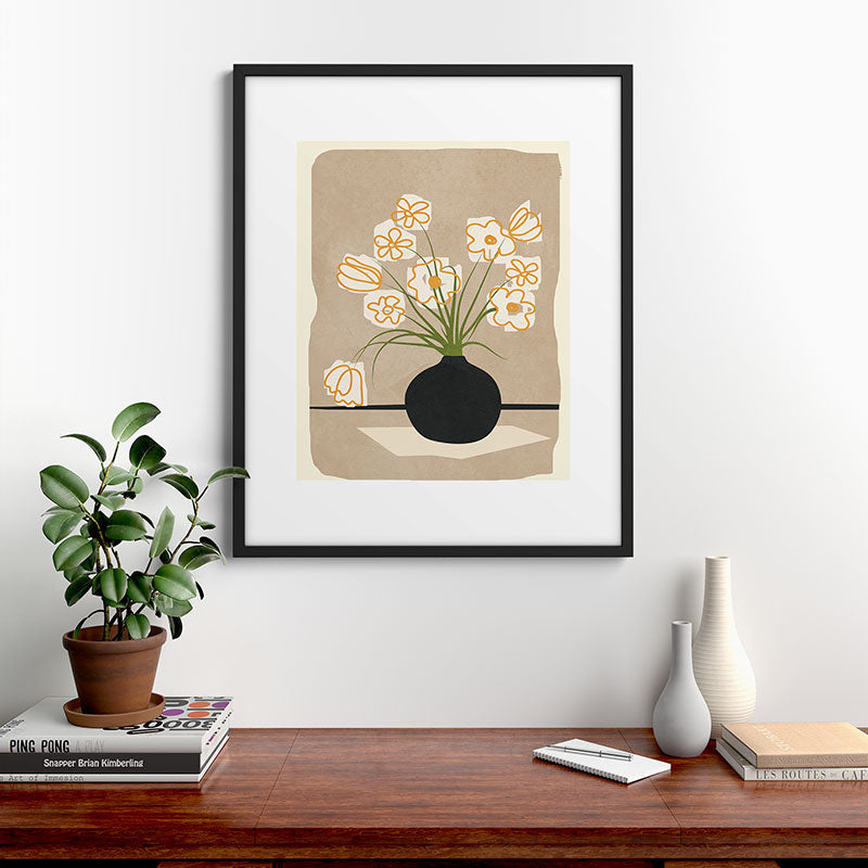 Flowers 7 Framed Art Print Gallery Image 9