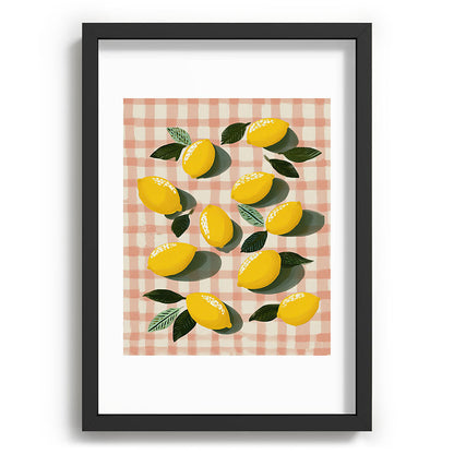 Lemon Picnic Still Life Framed Art Print Gallery Image 59