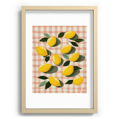Lemon Picnic Still Life Framed Art Print Gallery Image 71