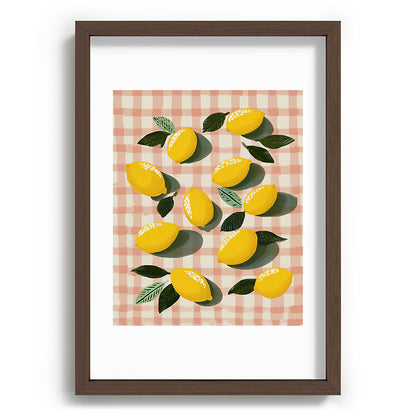 Lemon Picnic Still Life Framed Art Print Gallery Image 65