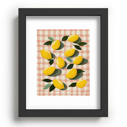 Lemon Picnic Still Life Framed Art Print Gallery Image 57