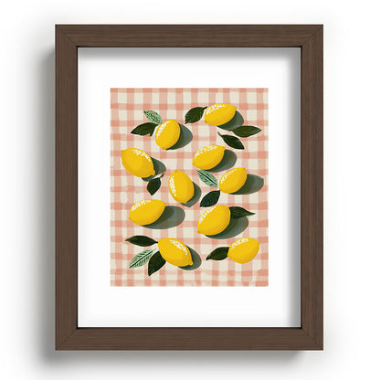 Lemon Picnic Still Life Framed Art Print Gallery Image 63