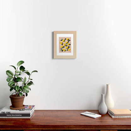 Lemon Picnic Still Life Framed Art Print Gallery Image 44