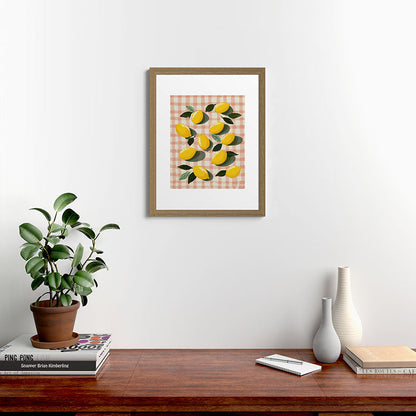 Lemon Picnic Still Life Framed Art Print Gallery Image 40