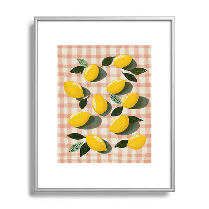 Lemon Picnic Still Life Framed Art Print Gallery Image 95