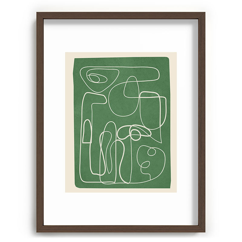 Lines in Space 7 Framed Art Print Gallery Image 66