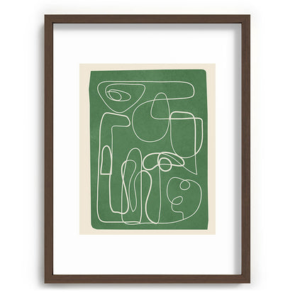 Lines in Space 7 Framed Art Print Gallery Image 67