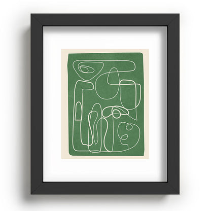 Lines in Space 7 Framed Art Print Gallery Image 57