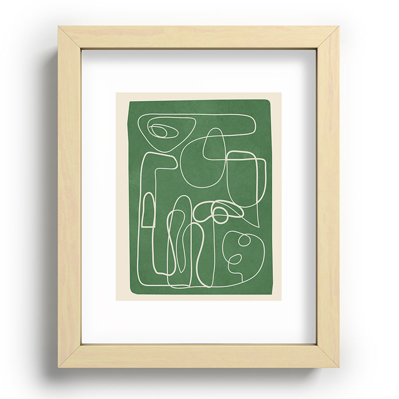 Lines in Space 7 Framed Art Print Gallery Image 70