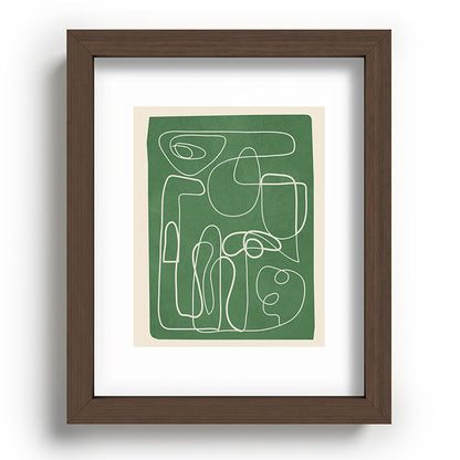 Lines in Space 7 Framed Art Print Gallery Image 64