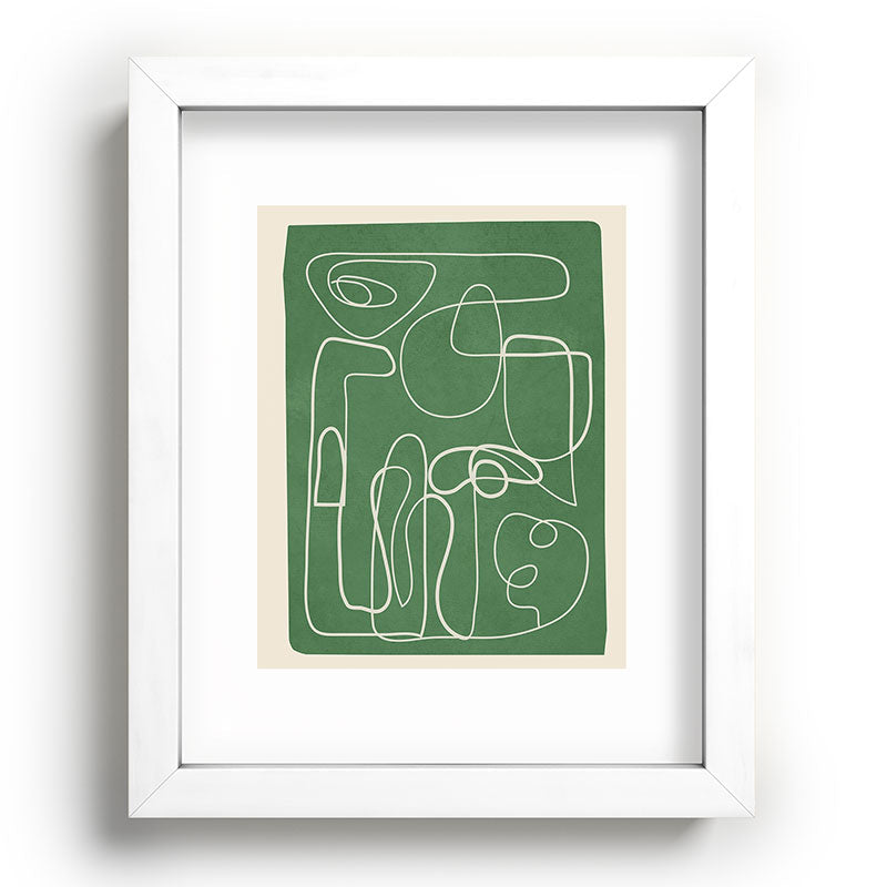 Lines in Space 7 Framed Art Print Gallery Image 75
