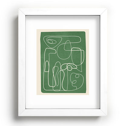 Lines in Space 7 Framed Art Print Gallery Image 75