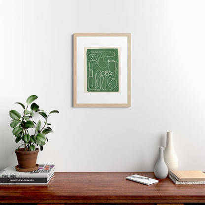 Lines in Space 7 Framed Art Print Gallery Image 47