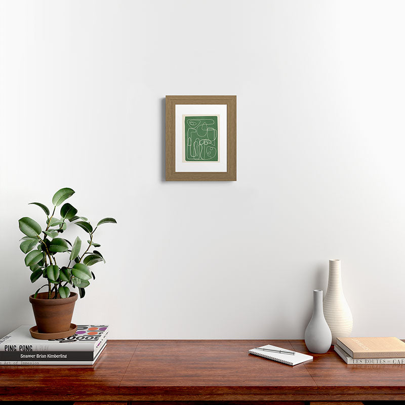 Lines in Space 7 Framed Art Print Gallery Image 37