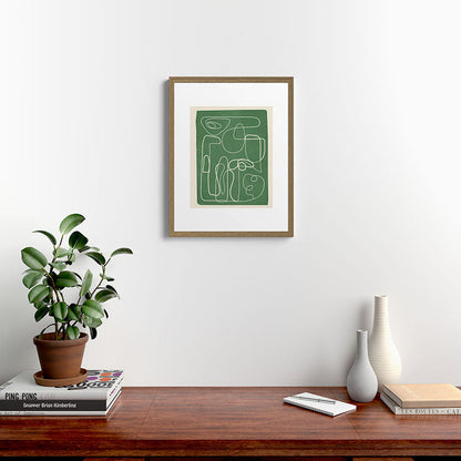 Lines in Space 7 Framed Art Print Gallery Image 12
