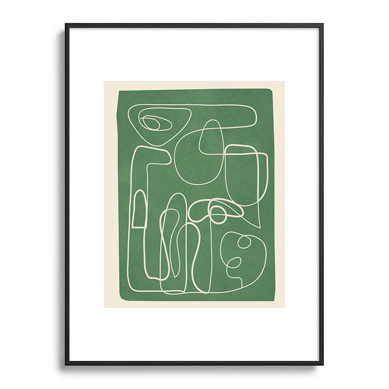 Lines in Space 7 Framed Art Print Gallery Image 84