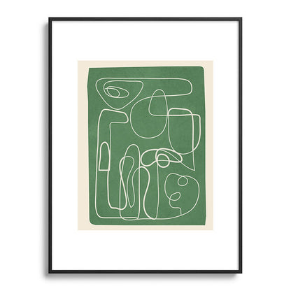 Lines in Space 7 Framed Art Print Gallery Image 84