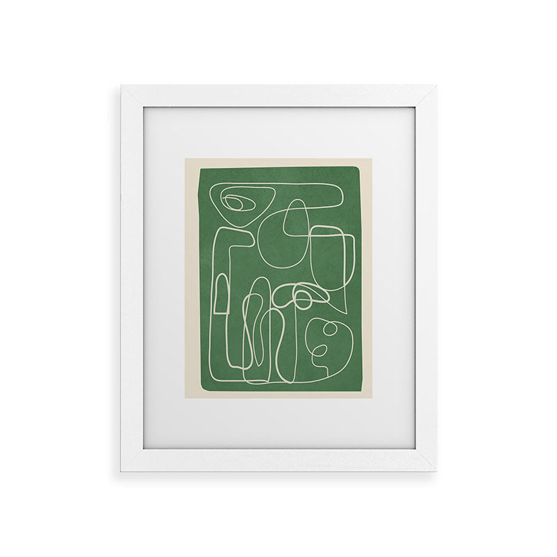 Lines in Space 7 Framed Art Print Gallery Image 53
