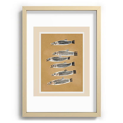 Minimal Fish Study Framed Art Print Gallery Image 71