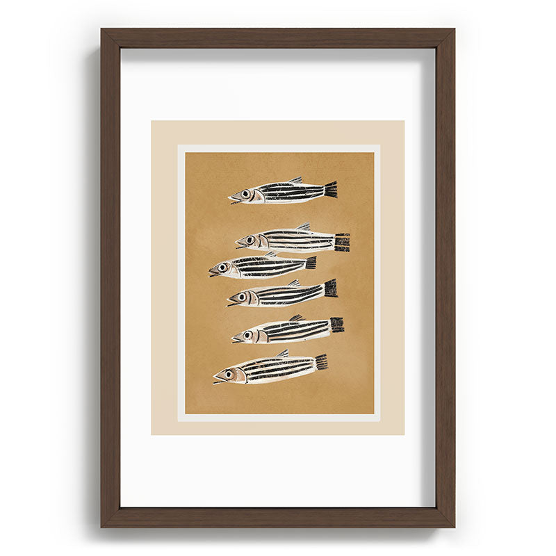 Minimal Fish Study Framed Art Print Gallery Image 65