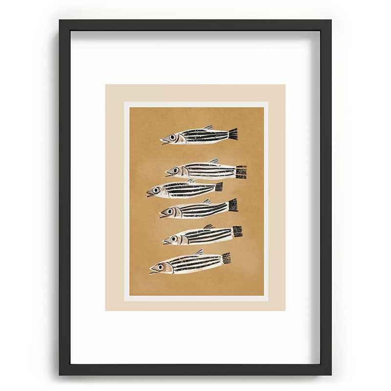 Minimal Fish Study Framed Art Print Gallery Image 60