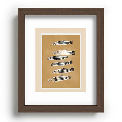 Minimal Fish Study Framed Art Print Gallery Image 63