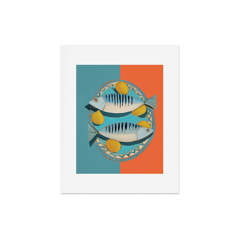 Modern Coastal Still Life Art Print Gallery Image 5