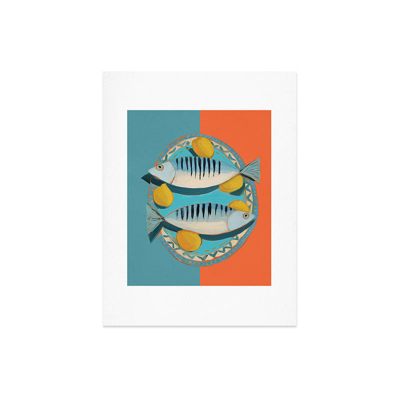 Modern Coastal Still Life Art Print Gallery Image 6