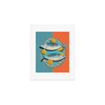 Modern Coastal Still Life Art Print Gallery Image 1