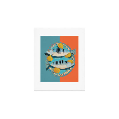 Modern Coastal Still Life Art Print Gallery Image 1