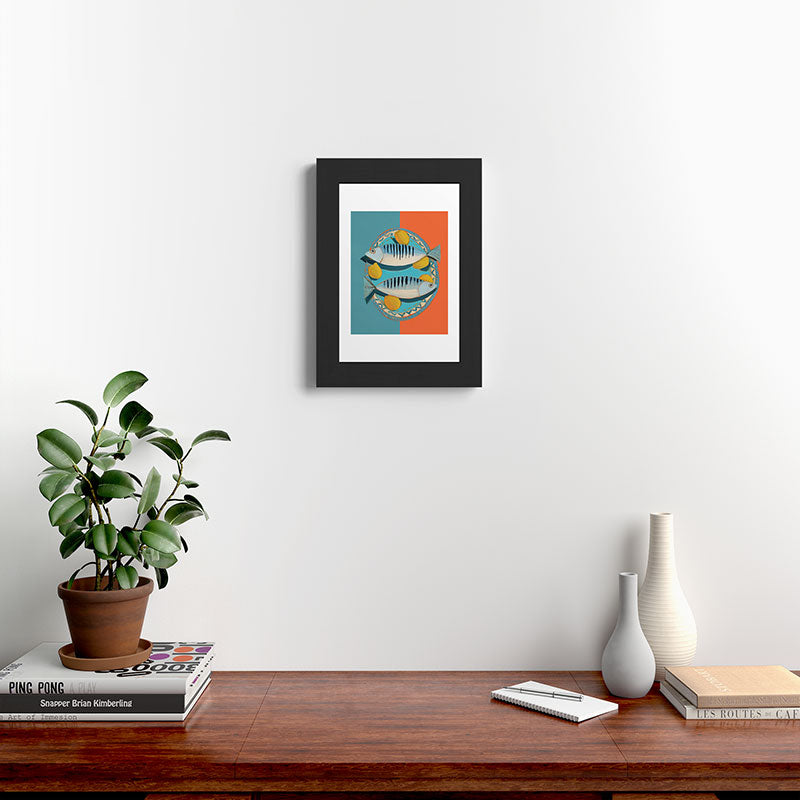 Modern Coastal Still Life Framed Art Print Gallery Image 31