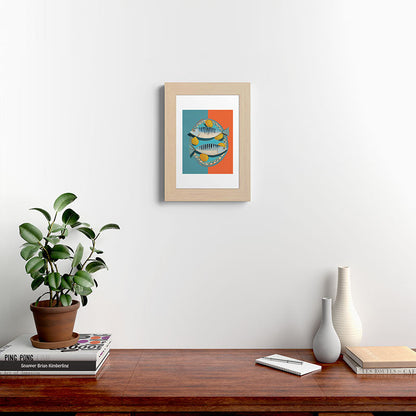 Modern Coastal Still Life Framed Art Print Gallery Image 45