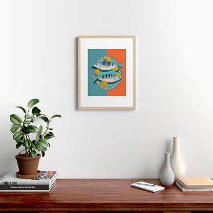 Modern Coastal Still Life Framed Art Print Gallery Image 19