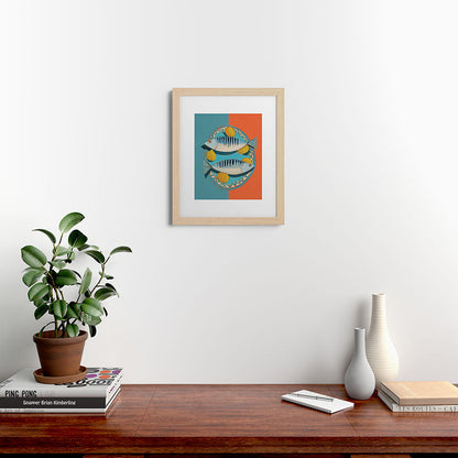 Modern Coastal Still Life Framed Art Print Gallery Image 46