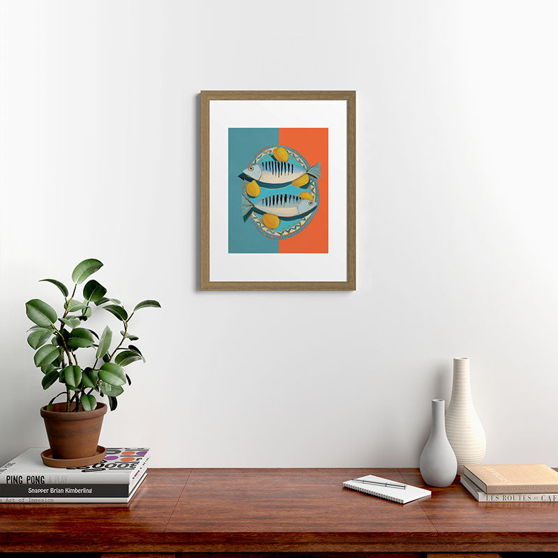 Modern Coastal Still Life Framed Art Print Gallery Image 40