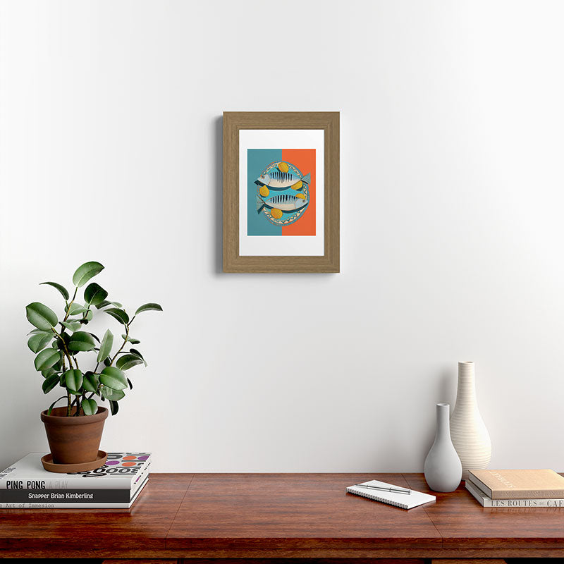 Modern Coastal Still Life Framed Art Print Gallery Image 38