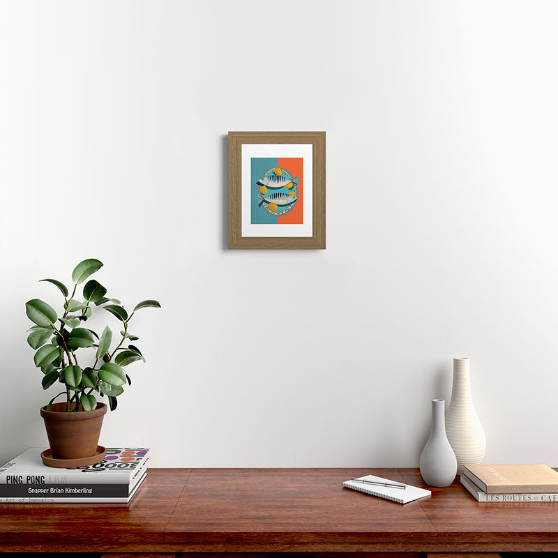 Modern Coastal Still Life Framed Art Print Gallery Image 37