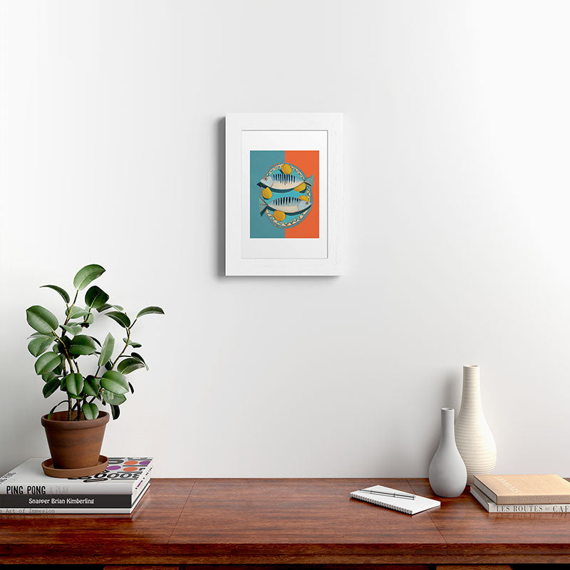 Modern Coastal Still Life Framed Art Print Gallery Image 52