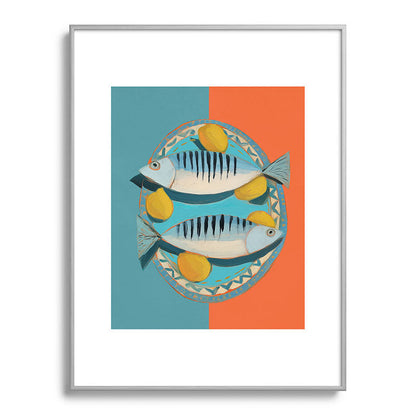 Modern Coastal Still Life Framed Art Print Gallery Image 98