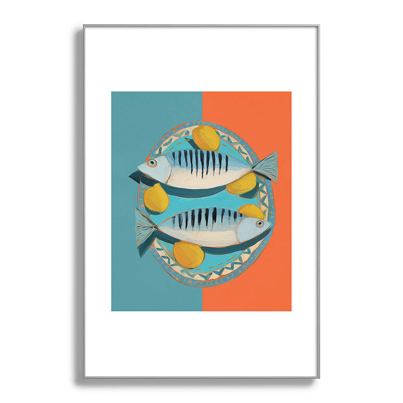 Modern Coastal Still Life Framed Art Print Gallery Image 100