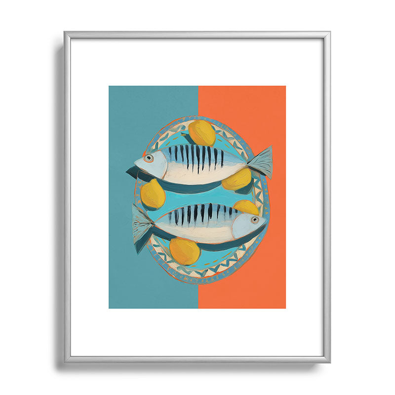 Modern Coastal Still Life Framed Art Print Gallery Image 95