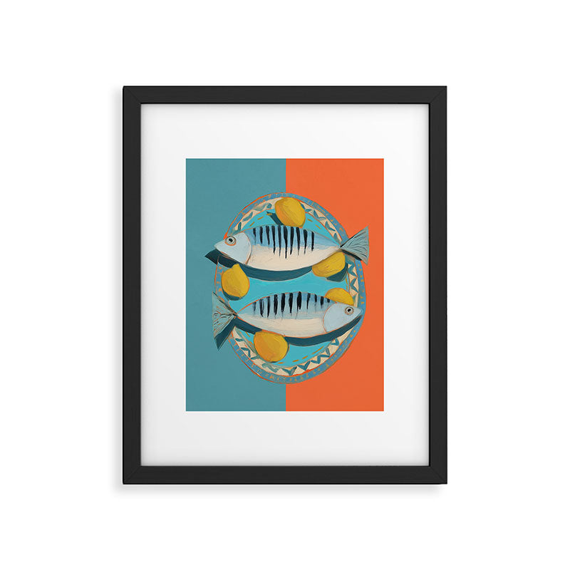 Modern Coastal Still Life Framed Art Print Gallery Image 4