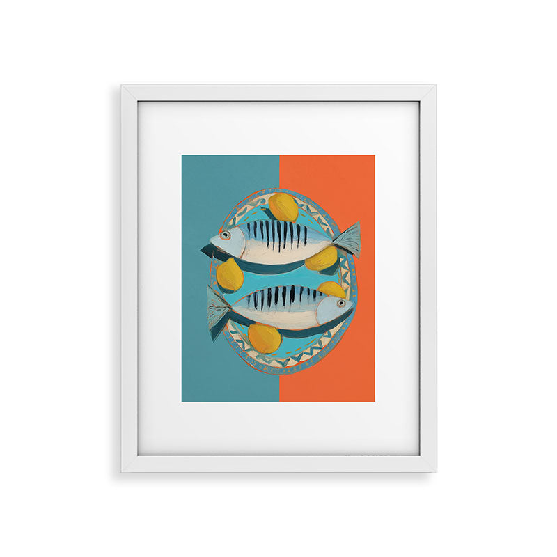 Modern Coastal Still Life Framed Art Print Gallery Image 25