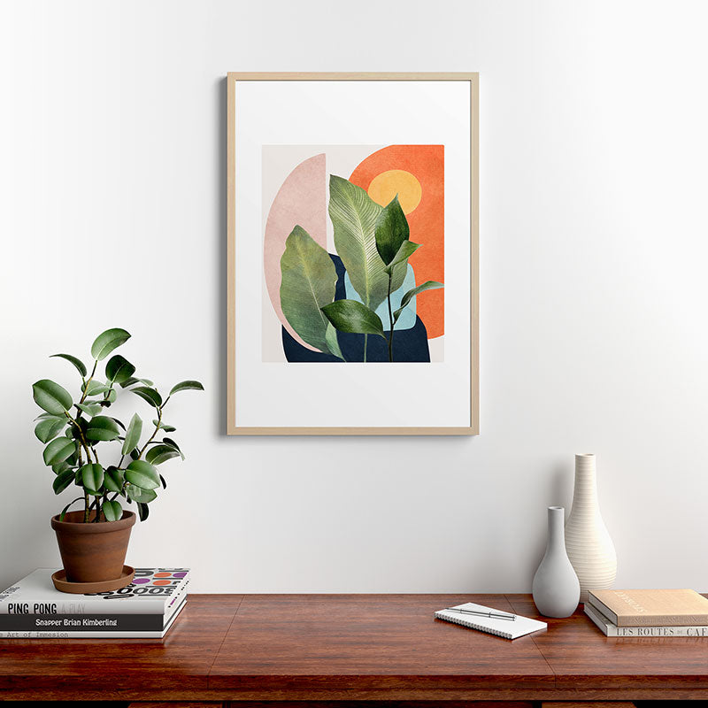Nature Geometry VII Framed Art Print Gallery Image 20